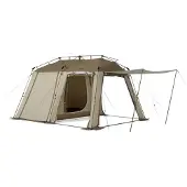 Naturehike Village 13, snelle opzet tent voor kamperen, bruin