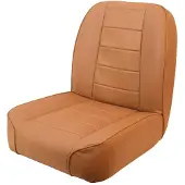 Rugged Ridge Low-Back Front Seat Non-Recline Tan 55-86 CJ