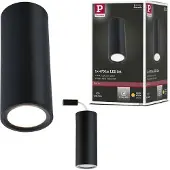 Paulmann 93107 Barrel LED-opbouwlamp LED 6 W Zwart (mat)