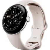 Google Pixel Watch 4 Zilver/Crème 45 mm