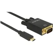 DeLOCK USB C naar VGA kabel -
