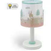 DALBER Kinderkamer Tafellamp Loving Deer Wit