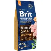 Brit Premium premium by nature adult medium breed - 15 kg - Hondenvoer