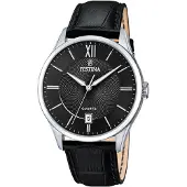 Festina - F20426/6 - Polshorloge - Heren - Quartz - Lederen band
