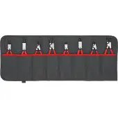 Knipex Set borgringtangen | 8-delig in roltas | 10-60 mm | 1 stuk - 00 19 58 V01 00 19 58 V01