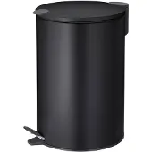 kela Pedaal Afvalemmer, 12 L, Zwart - | Mats
