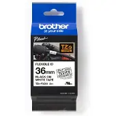 Brother Tape TZe-FX261 Zwart op wit (36 mm)