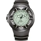 Citizen Promaster Marine Heren Zwarte Horloge BJ8055-04X