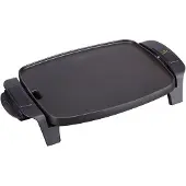 Jata - GR205 - compacte teppanyaki bakplaat - 1000 Watt - voor 2 pers - PFOA vrij - Durastone anti-aanbaklaag
