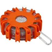Cartrend auto-waarschuwingslamp, met 16 LED's, oranje