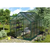 Vitavia Tuinkas Apollo 6200 - Polycarbonaat 4mm - Smaragd - 195x323x207cm