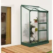 Pergart Tuinkas Ida 900 - Polycarbonaat 4mm - Smaragd - 131x69x182cm