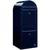 Bobi Brievenbus Duo 5004 Zwartblauw