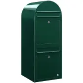 Bobi Brievenbus Duo 6005 Donkergroen