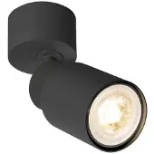 SLV Opbouwspot Puri 2.0 Tube zwart enkel