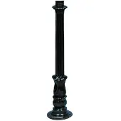 Ks Verlichting Nostalgic mast De Waard H9 zwart