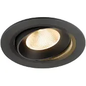 SLV Inbouwspot Numinos Move L zwart 2700K - 20gr