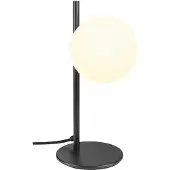SLV Tafellamp Sun Zwart Met Witte Bol
