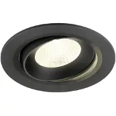 SLV Inbouwspot Numinos Move L zwart 4000K - 40gr