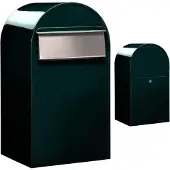 Bobi Brievenbus Grande B 6064 i Zwartgroen