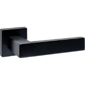 Intersteel Zwarte deurkruk Cunera met nokken