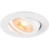 SLV LED Inbouwarmatuur Ø68mm | 1X GU10 Max 10W IP20 | Dimbaar | NEW TRIA