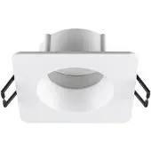 SLV Onderdeel | NEW TRIA 68 | plafondinbouwring | L: 8.2 B: 8.2 H: 3.4 cm | IP 65 | wit
