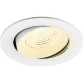 SLV LED Inbouwarmatuur Ø145mm | 17W 3000K 2500lm 930 IP20 | DALI | NUMINOS