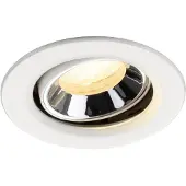 SLV Inbouwspot Numinos Move XS wit/chroom 3000K - 40gr