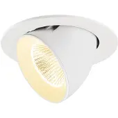 SLV Inbouwspot Numinos Gimble L wit 3000K - 40gr