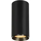 SLV LED Plafondlamp | 36W 2700K 3290lm 927 | IP20 DALI Dimbaar Zwart | NUMINOS