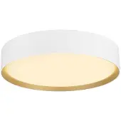 SLV Plafondlamp Decona 30 wit-goud Ø 30cm