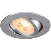SLV LED Inbouwarmatuur Ø68mm | 1X GU10 Max 10W IP20 | Dimbaar | NEW TRIA