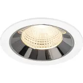SLV Inbouwspot Numinos L wit/chroom 2700K - 55gr