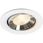 SLV Inbouwspot Numinos Move L wit/chroom 2700K - 40gr