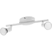 Eglo Plafondlamp Buzz-Led 2-lichts wit