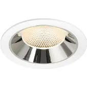 SLV Inbouwspot Numinos XL wit/chroom 2700K - 40gr
