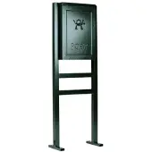 Ks Verlichting Mailbox Postbox B9A in frame - zwart