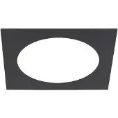 SLV Inbouwframe Voor Numinos Xl Recht 240 180mm Zwart