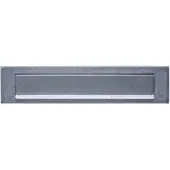 Intersteel Brievenbus met Klep/regenrand RVS Getrommeld 340 x 76mm