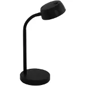 Eglo Cabales Tafellamp - Bureaulamp - LED - 34 cm - Zwart
