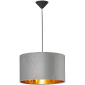 FISCHER&HONSEL GMBH Hanglamp Aura grijs velvet