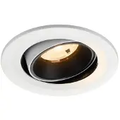SLV Inbouwspot Numinos Move S wit/zwart 2700K - 20gr