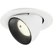 SLV Inbouwspot Numinos Gimble S wit/zwart 4000K - 55gr