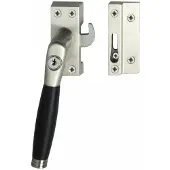 Intersteel Raamsluiting links Ton 222 SKG1 afsluitbaar - nikkel mat/ebbenhout
