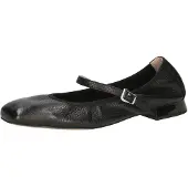 Caprice Ballerina met riempjes zwart