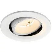 SLV LED Inbouwarmatuur Ø90mm | 6.7W 2700K 1000lm 927 IP20 | DALI | NUMINOS