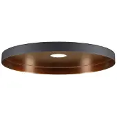SLV Lampenkap | LALU PLATE 33 | lampenkap | E27 Base | Mix&Match | h: 1 |5 cm | zwart / bro