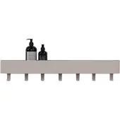 Spinder Design Multi 7 Wandkapstok H 13 cm - Silky Taupe