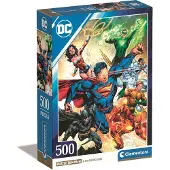 Ginza.se - Puzzel - 500 Stukjes - DC Comics Superman - Compact Box - High Quality Collection